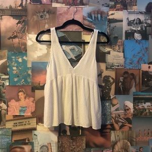 American Eagle Polka Dot Tank